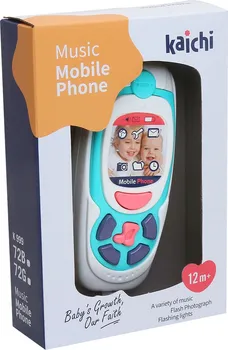 HK MINI IGRAČKA MUZIČKI MOBILNI TELEFON, PLAVI (1 / 1)