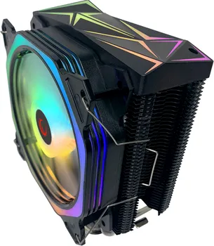 RAMPAGE CPU HLADNJAK OCTAGON C50 BLACK 57CFM 1800RPM 12CM ARGB AM5/LGA1700 COMPATIBLE AIR COOLED CPU FAN (4 / 6)