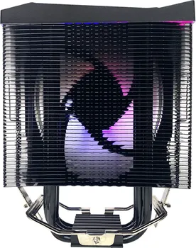 RAMPAGE CPU HLADNJAK OCTAGON C50 BLACK 57CFM 1800RPM 12CM ARGB AM5/LGA1700 COMPATIBLE AIR COOLED CPU FAN (5 / 6)