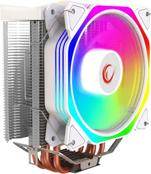 RAMPAGE CPU HLADNJAK OCTAGON C50 WHITE 57CFM 1800RPM 12CM ARGB AM5/LGA1700 COMPATIBLE AIR COOLED CPU FAN (1 / 5)