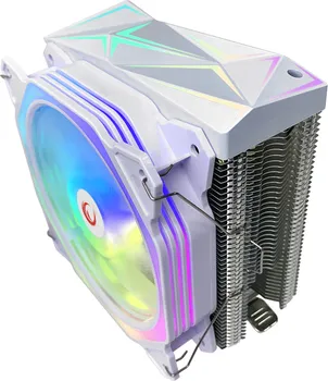 RAMPAGE CPU HLADNJAK OCTAGON C50 WHITE 57CFM 1800RPM 12CM ARGB AM5/LGA1700 COMPATIBLE AIR COOLED CPU FAN (3 / 5)