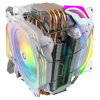 RAMPAGE CPU HLADNJAK OCTAGON C60 WHITE 57CFM 1800RPM 2X12CM ARGB AM5/LGA1700 COMPATIBLE AIR COOLED CPU FAN (3 / 5)