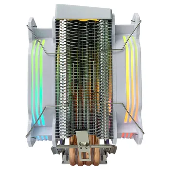 RAMPAGE CPU HLADNJAK OCTAGON C60 WHITE 57CFM 1800RPM 2X12CM ARGB AM5/LGA1700 COMPATIBLE AIR COOLED CPU FAN (4 / 5)