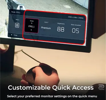 BENQ ZOWIE XL2746K [27 / FHD / 240HZ / VA] (7 / 10)