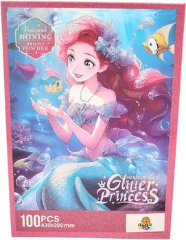 PUZZLE GLITTER PRINCESS MERMAID ALICE 91/71633 MIL. (1 / 1)