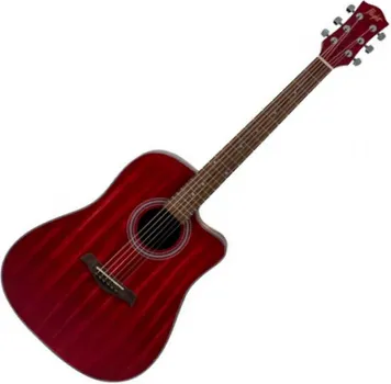 FLIGHT D-155C MAH RD AKUSTICNA GITARA - CUTAWAY (1 / 4)