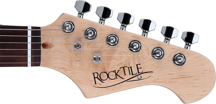 ROCKTILE BANGER’S PACK E-GUITAR SET BLACK ELEKTRICNA GITARA + TORBA, GITARSKO POJACALO, KAIS, KABAL, SET ZICA,... (3 / 10)