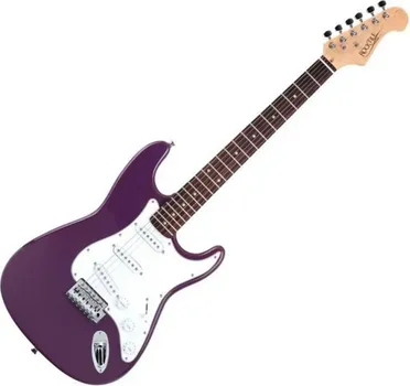ROCKTILE BANGER’S PACK E-GUITAR SET PURPLE ELEKTRICNA GITARA + TORBA, GITARSKO POJACALO, KAIS, KABAL, SET ZICA,... (2 / 10)