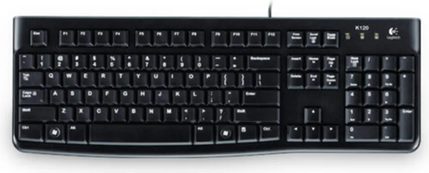 LOGITECH K120 CORDED USB-HRV-SLV-B2B [WIRED] (10 / 50)