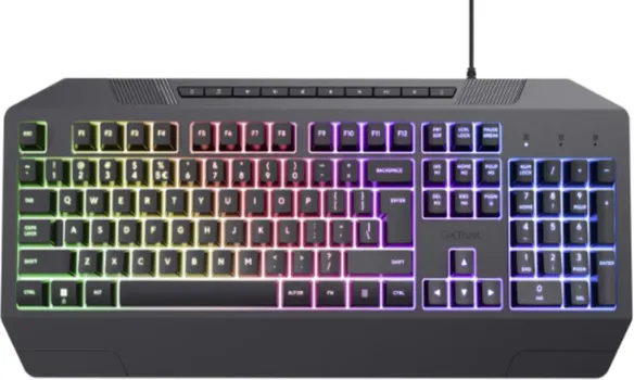TRUST GXT 836 EVOCX ILLUMINATED GAMING KEYBOARD WITH RAINBOW WAVE RGB (2 / 11)