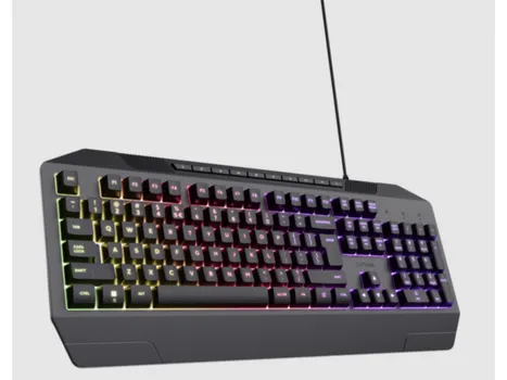 TRUST GXT 836 EVOCX ILLUMINATED GAMING KEYBOARD WITH RAINBOW WAVE RGB (4 / 11)