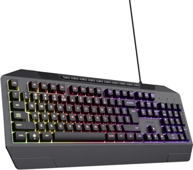 TRUST GXT 836 EVOCX ILLUMINATED GAMING KEYBOARD WITH RAINBOW WAVE RGB (9 / 11)