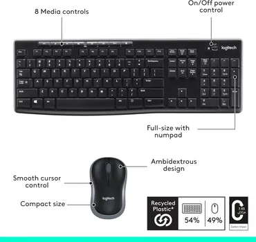 LOGITECH MK270 WIRELESS COMBO (45 / 54)