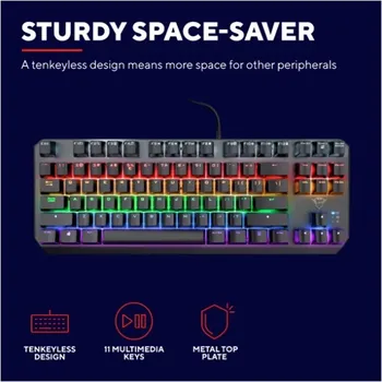 TRUST GXT 834 CALLAZ TKL MECHANICAL COMPACT GAMING KEYBOARD (6 / 8)