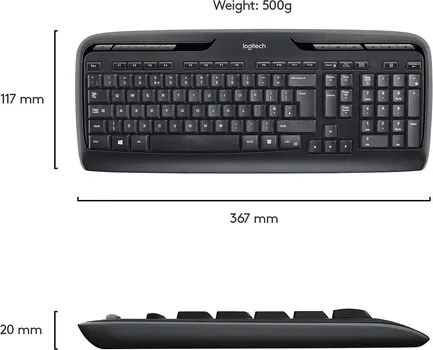LOGITECH MK330 WIRELESS COMBO (15 / 37)