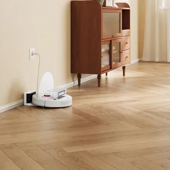 DREAME D9 MAX GEN 2 WHITE ROBOT USISIVAČ / 4-STEPENA KONTROLA USISNE SNAGE MAKSIMALNI VAKUUM. 6000 PA / KAPACITET BATERIJE 5200 MAH / KONTROLA VLAŽNOSTI BRISANJA U 3 KORAKA / KAPACITET SPREMNIKA ZA VODU 235 ML / KAPACITET SPREMNIKA ZA PRAŠINU 570 ML / DOLAZI SA 1 KRPOM ZA BRISANJE (2 / 5)