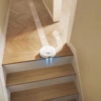 DREAME D9 MAX GEN 2 WHITE ROBOT USISIVAČ / 4-STEPENA KONTROLA USISNE SNAGE MAKSIMALNI VAKUUM. 6000 PA / KAPACITET BATERIJE 5200 MAH / KONTROLA VLAŽNOSTI BRISANJA U 3 KORAKA / KAPACITET SPREMNIKA ZA VODU 235 ML / KAPACITET SPREMNIKA ZA PRAŠINU 570 ML / DOLAZI SA 1 KRPOM ZA BRISANJE (3 / 5)