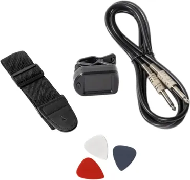 TERRIS TEP1 RED POČETNIČKI GITARSKI KOMPLET SA POJAČALOM, TUNEROM I DODATNOM OPREMOM U... (8 / 9)