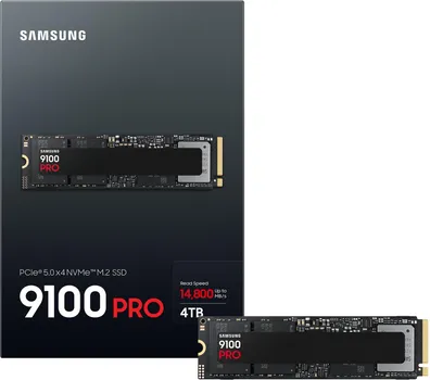 SAMSUNG 9100 PRO 4TB / SSD M.2 NVME PCIE 5.0 (1 / 9)