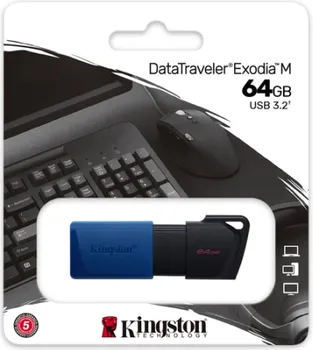 KINGSTON 64GB / USB FLASH DRIVE EXODIA M USB 3.2 (4 / 4)