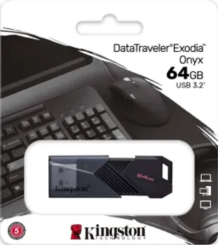 KINGSTON 64GB / USB FLASH DRIVE EXODIA ONYX USB 3.2 (3 / 3)