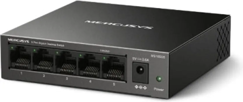 MERCUSYS MS105GS DESKTOP SWITCH 5×10/100/1000 (2 / 4)