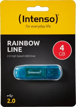 4GB / USB FLASH DISK HI-SPEED USB 2.0 RAINBOW-INTENSO (1 / 1)