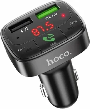 HOCO FM MODULATOR E59 PROMISE 12_24V 2X USB MICROSD PD 18W (1 / 1)