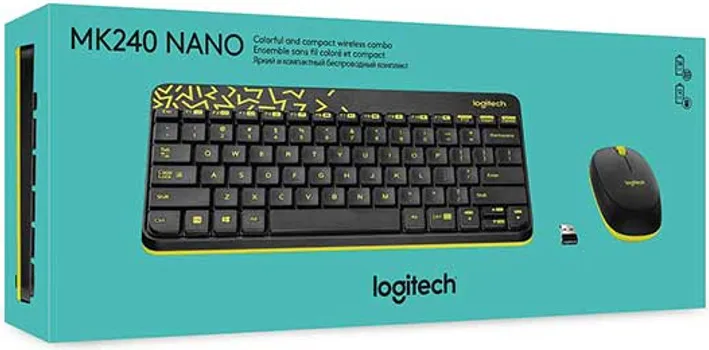 LOGITECH TASTATURA I MIŠ MK240 NANO WIRELESS COMBO (3 / 3)