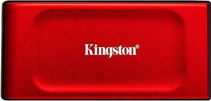 KINGSTON XS1000 1TB / SSD USB-C RED R/W:1050/1000MB/S (1 / 2)