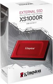 KINGSTON XS1000 1TB / SSD USB-C RED R/W:1050/1000MB/S (2 / 2)