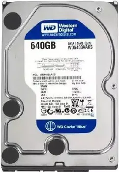 CAV BLUE 640GB / HDD 2.5 SATA II 16MB (1 / 1)