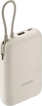 XIAOMI POWER BANK 10000 MAH INTEGRISANI KABL, BEŽ (1 / 4)