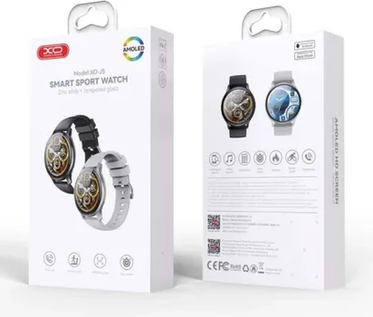 XO SMARTWATCH J5 AMOLED SPORT [SILVER] (3 / 3)