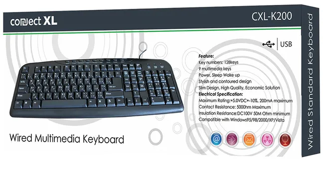 TASTATURA CONECT XL CXL-K200 (1 / 1)