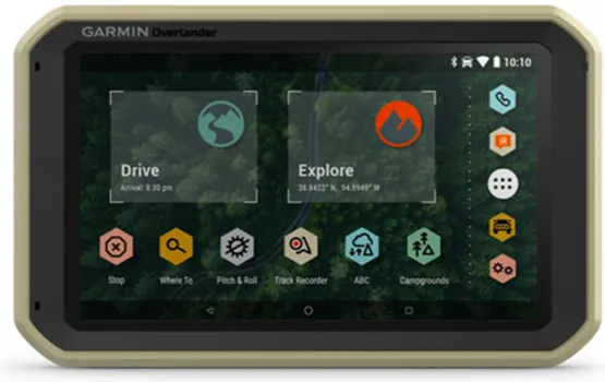 AUTO NAVIGACIJA GARMIN OVERLANDER MT-D EUROPE/ME/AFRICA (1 / 3)