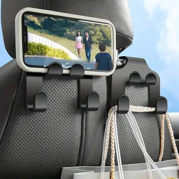 AUTO NOSAČ ZA TELEFON SA KUKICAMA ZA SJEDIŠTE (3 / 3)