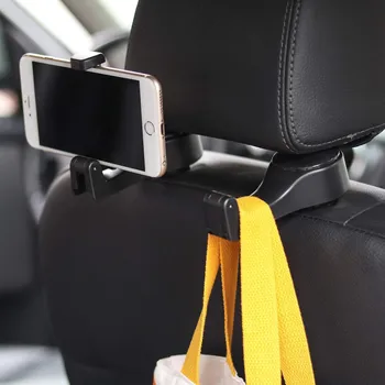 UNIVERZALNI NOSAČ ZA ZADNJE SJEDIŠTE S DRŽAČEM ZA MOBITEL I ZA KAČENJE STVARI (2 / 5)