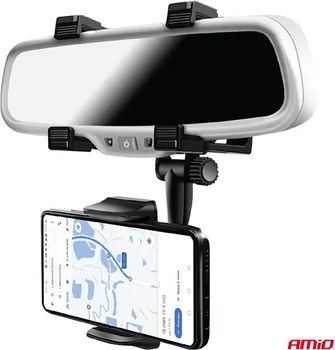 AUTO NOSAČ ZA TELEFON SA ROTACIJOM 240° AMIO (1 / 4)