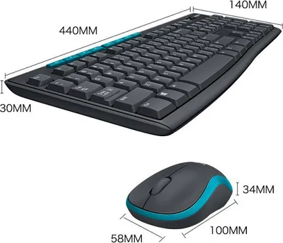 LOGITECH SET TASTATURA I MIŠ MK275 (3 / 5)