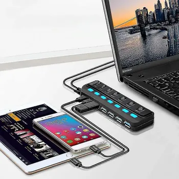 USB HUB 7U1 SA PREKIDAČIMA 20CM (3 / 3)