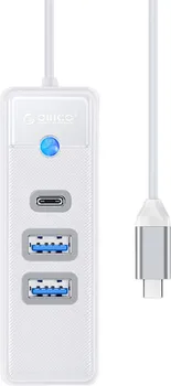 OTG USB-C HUB ORICO PWC2U-C3 3U1 15CM BIJELI (1 / 7)
