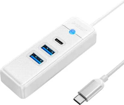 OTG USB-C HUB ORICO PWC2U-C3 3U1 15CM BIJELI (2 / 7)