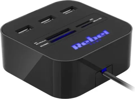 USB-C HUB REBEL 4U1 50CM (2 / 3)