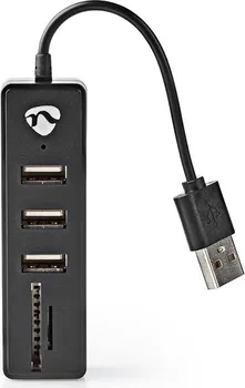 USB HUB SA ČITAČEM KARTICA 4U1 NEDIS 10CM (4 / 4)