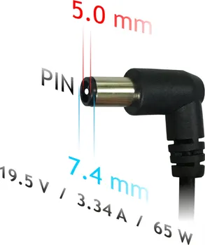 PUNJAČ ZA LAPTOP DELL 19.5V 65W 7.4X5.0MM + PIN AKYGA (2 / 3)