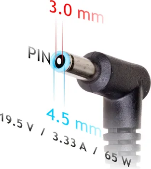 PUNJAČ ZA LAPTOP HP 19.5V 65W AKYGA (2 / 3)