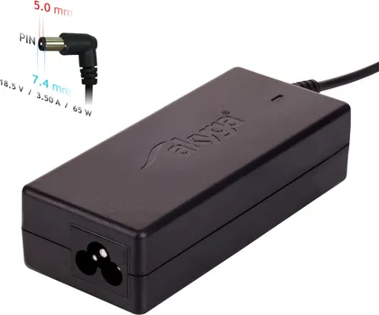 PUNJAČ ZA LAPTOP HP 18.5V 65W AKYGA (1 / 3)