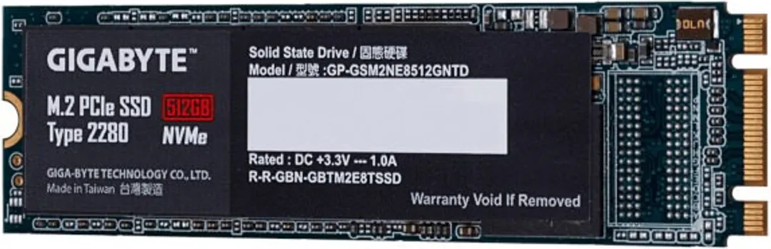 GIGABYTE 512GB / SSD M.2 NVME (1 / 2)