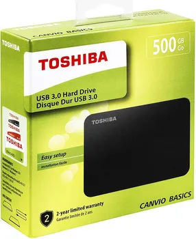 500GB / HDD 2.5 / USB 3.0 TOSHIBA CANVIO BASICS (2 / 2)